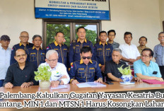 PN Palembang Kabulkan Gugatan Yayasan Kesatria Bukit Siguntang, MIN 1 dan MTSN 1 Harus Kosongkan Lahan