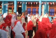 SERU NIH, Dewan Guru dan Staf TU SMPN 3 Lahat Jajal Lomba Opposite, Gimana Cara Mainnya