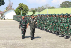 Diikuti 365 Calon Prajurit Siswa, Danrindam II Sriwijaya Pimpin Upacara Pembukaan Dikmaba Infanteri