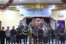 Pj Wako Sambangi Beberapa Gereja Jelang Malam Natal, Perayaan Natal di Pagaralam Kondusif