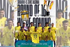 MANTAP! PS Ogan Ilir U-15 Lolos 16 Besar Piala Soeratin Nasional 2025