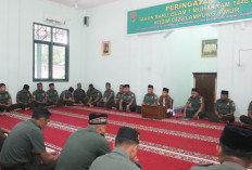 Tahun Baru Islam, Berikut Kegiatan Kodim Lampung Timur Lakukan
