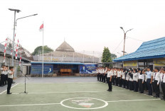 Pimpin Apel Perdana, Karutan Palembang Minta Pegawai Jaga Nama Baik Kementerian Imigrasi dan Pemasyarakatan