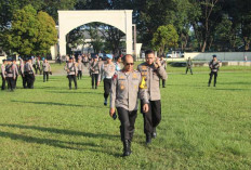 Jenderal Bintang 2 Polda Sumsel Turun Langsung Dalam Gladi Upacara Hari Bhayangkara Ke-78