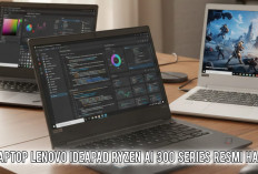 3 Laptop Lenovo IdeaPad Ryzen AI 300 Series Resmi Hadir, Ini Detail Model dan Harga
