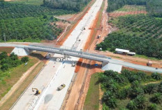 SIAP-SIAP! Tol Pertama Jambi Akan Rampung dalam Hitungan Hari, Panjangnya 15,4 Km, Dambaan Rakyat Jambi