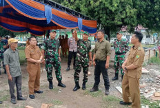 Dukung Kemandirian Pangan, Kasdam II Sriwijaya Tinjau Pembangunan Koperasi Desa di Kabupaten Ini