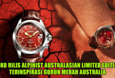 Merah Menawan! Seiko Rilis Alpinist Australasian Limited Edition, Terinspirasi Gurun Merah Australia