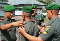 Dandim Banyuasin Pimpin Acara Korps Raport, Siapa Yang di Sertijab?