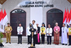 Resmikan SPAM dan Gereja Katedral Kupang, Presiden: Manfaatkan Juga untuk Kegiatan Sosial Kemasyarakatan