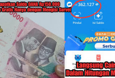 Dapatkan Saldo DANA Rp150.000 Secara Gratis Hanya dengan Mengisi Survei, Langsung Cair Dalam Hitungan Menit