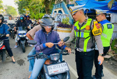 Tekan Lakalantas Jalan Raya, Polres Lahat Gercep Lakukan Hal Ini Khusus Pengendara Motor dan Mobil