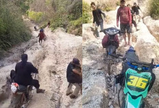 Ekstrim! Perjuangan Siswa SD di Dusun Karang Menjangan ke Sekolah Lewati Jalan Maut dan Mengancam Nyawa