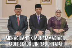 Lantik Muhammad Adil Jadi Rektor UIN Raden Fatah, Menag Ingatkan Tantangan Memimpin Perguruan Tinggi