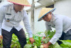 Latih Kemandirian, Warga Binaan Martapura Diberi Pelatihan Tanam Sayur