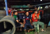 Didampingi 2 Polsek dan Warga, 2 Babinsa Koramil 405-05 Pendopo Laksanakan Patroli Keamanan Lingkungan 