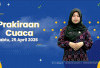Waspada Hujan Ringan! Cek Prakiraan Cuaca Palembang Sabtu 25 April 2026 Sebelum Bepergian
