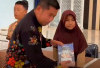 204 Siswa SMPN 1 Lahat Selatan Terima Bantuan Buku Tulis dari Bupati dan Wabup Lahat, Ini Buktinya 