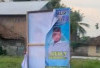 Pasca Umumkan Maju di Pilkada OKu Timur, Puluhan Baliho Fery Antoni-dr Herly Dirusak Orang Tak Dikenal 