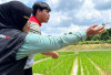 Pujangga PEP Pendopo dan Petani Perempaun Talang Ubi Utara Dongrak Panen Lewat Pertanian Organik