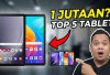 Spek Dewa Harga Kaki Lima! 5 Tablet 1 Jutaan Terbaik 2026 dengan RAM Besar dan Layar Luas Tangguh