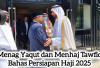 Menag Yaqut dan Menhaj Tawfiq Bahas Persiapan Haji 2025, ini Jadwal Awal Kedatangan Jemaah di Tanah Suci