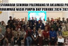 Musyawarah Seniman Palembang VI Aklamasi Pilih Muhamad Nasir Pimpin Dewan Kesenian Palembang Periode 2024-2029