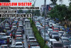 Contraflow Disetop, Satlantas Polrestabes Palembang Terapkan Sistem Buka Tutup Putaran di KM 4,5