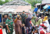 Dampingi Pangdam II Sriwijaya, Danrem Gapo Hadiri Peresmian Jembatan Gantung di Tulung Selapan