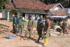 Begini Suasana Dandim Lahat Tinjau Langsung Lokasi Sasaran TMMD Ke-128 di Desa Lubuk Tampang