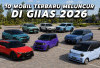 Siap Mengguncang Indonesia! 10 Mobil Baru yang Rilis di GIIAS 2026