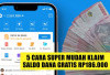 5 Cara Super Mudah Klaim Saldo DANA Gratis Rp186.000, Dijamin Cuan Langsung Masuk Dompet!