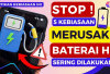 STOP! 5 Kesalahan Cas HP Ini Bikin Baterai Cepat Rusak dan Boros: Segera Tinggalkan!