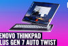 Lenovo ThinkBook Plus Gen 7 Auto Twist Hadir di CES 2026, Laptop Konvertibel dengan Layar Putar Otomatis! 