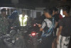 Kendarai Sepeda Motor, 2 Babinsa Koramil 405-08 Jarai dan 2 Petugas Linmas Sambangi Keramaian