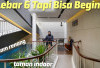 Solusi Lahan Memanjang! Desain Rumah 6x20 Unik Banyak Lengkungannya, Tampak Luas dan Mewah