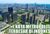 7 Kota Metropolitan Terbesar di Indonesia, Pilihan Ideal untuk Hidup Modern, Sumatera Selatan Termasuk Gak?