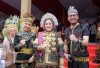 Pesona Baju Adat Nusantara Warnai Upacara HUT ke-81 RI di JSC Jakabaring Palembang