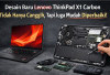 Desain Baru Lenovo ThinkPad X1 Carbon, Tidak Hanya Canggih Tapi Juga Mudah Diperbaiki!
