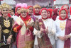 Anggun Ber-Songket, Persit KCK Koorcab Rem 044 Warnai Hari Kebaya Nasional 2026 di Palembang