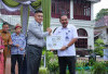 Prangko Ikon Bersejarah Palembang Diluncurkan, Ada 4 Ikon Jejak Sejarah dan Budaya