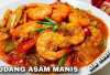 Santap Siang dengan Menu Resep Udang Asam Manis Pedas ala Resto Rasanya Nampol