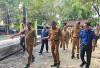 Wali Kota Prabumulih H Arlan Tinjau Makam Puyang Ratu Pase Terbakar