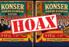 Konser Wali Band di Tanjung Senai Ogan Ilir, Hoax!