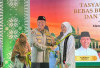 Kabid Humas Polda Sumsel Hadiri Wisuda Akbar 10.000 Santri di Palembang