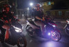 1.100 Bikers Padati Night Ride Palembang Darussalam, New Honda Vario Evo 160 Jadi Sorotan Utama!