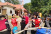 Polres Lahat Salurkan Bantuan Air Bersih Untuk warga Kelurahan Pagar Agung