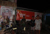 MEMBAUR, Babinsa Koramil 405-07 Pulau Pinang Giat Patroli Satkamling Bersama Petugas Ronda Malam