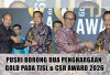 Aksi Nyata ESG, Pusri Palembang Borong Dua Penghargaan Gold di TJSL dan CSR Award 2026!