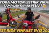 Gak Nyangka Secanggih Ini! Nyobain Motor Listrik Viral Vinfast Evo! Yang Lain Ketar Ketir!